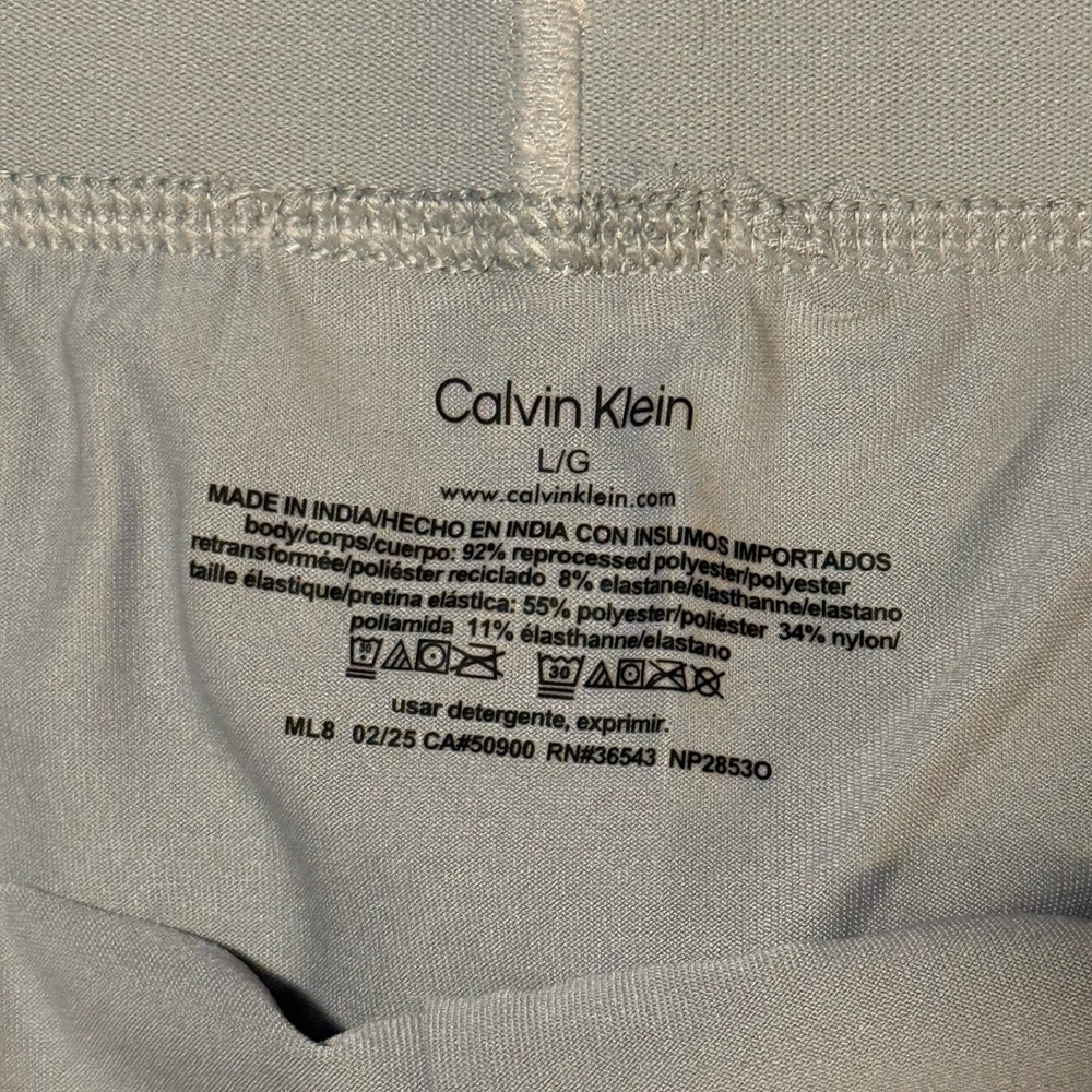 Calvin Klein Men's Briefs 4-Pack - Black, Gray, Blue - Picture 2 of 2